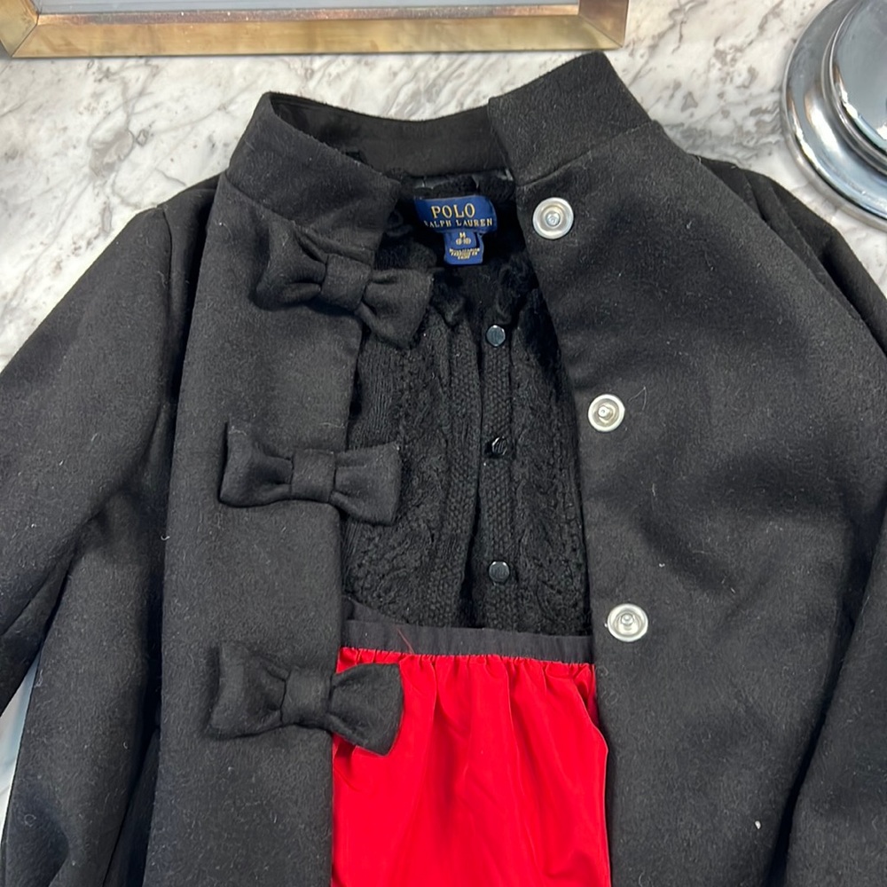 Girls Ralph Lauren/ Gymboree Coat Christmas outfit bundle Size 7/8
